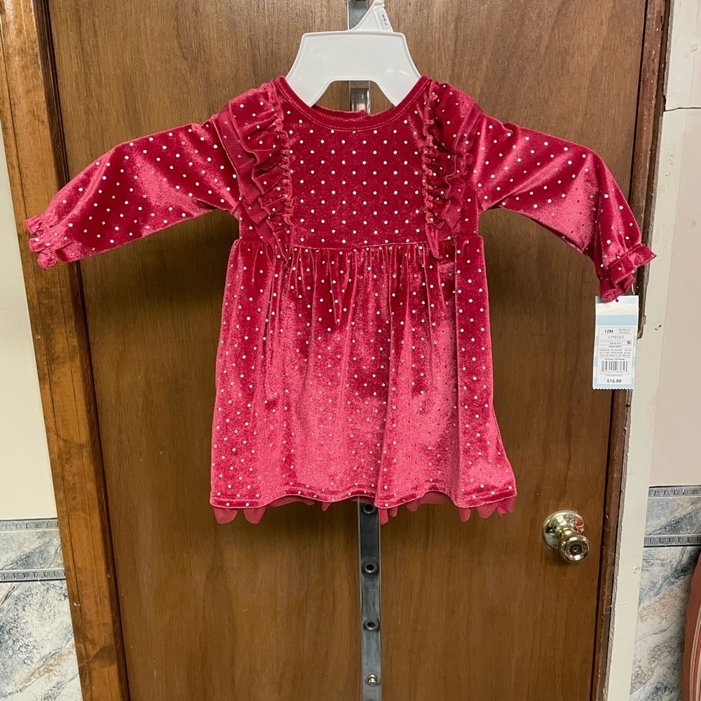 Girls 2 PC Dress Set